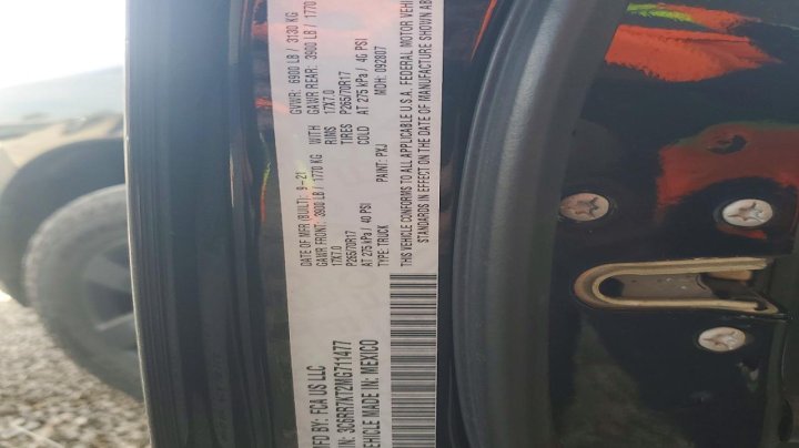 RAM 1500  2021