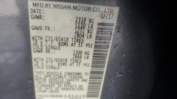 Nissan Murano  2017