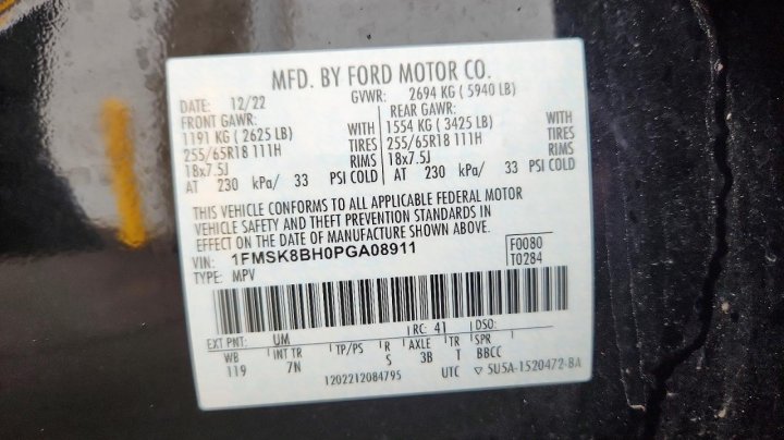 Ford Explorer  2023