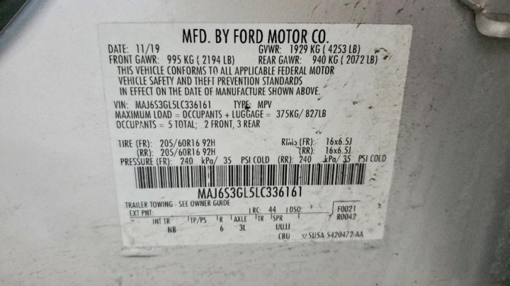 Ford ECOSPORT  2020
