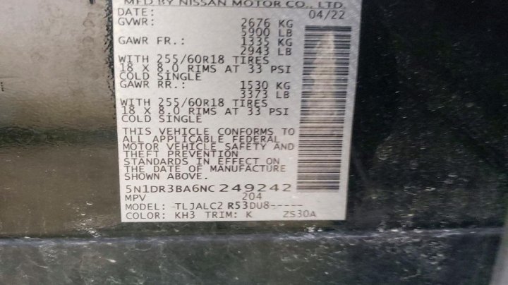 Nissan Pathfinder  2022
