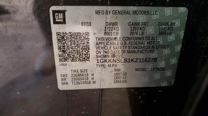 GMC Acadia  2019