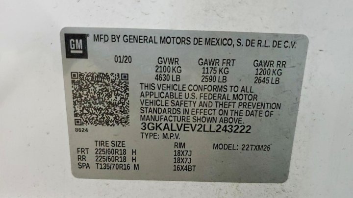 GMC TERRAIN  2020