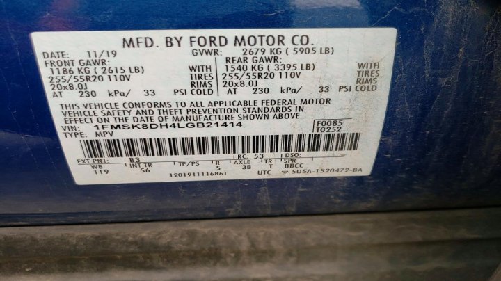 Ford Explorer  2020