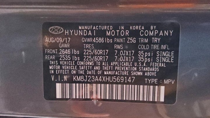 Hyundai Tucson  2017