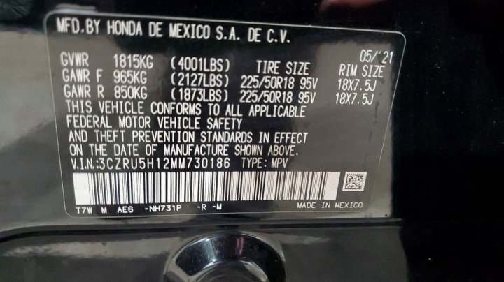 Honda HR-V  2021