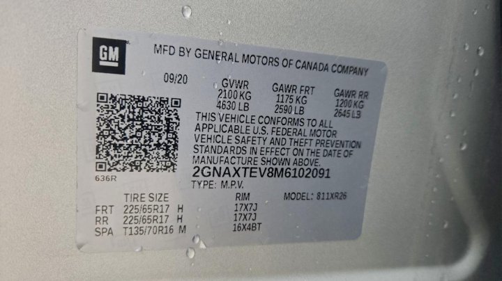 Chevrolet Equinox  2021