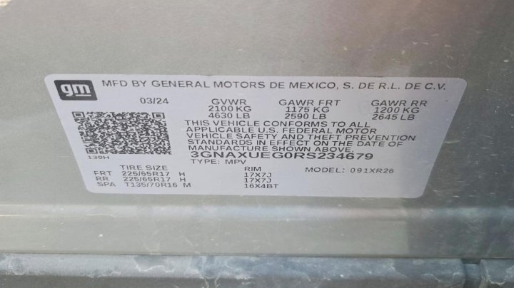 Chevrolet Equinox  2024