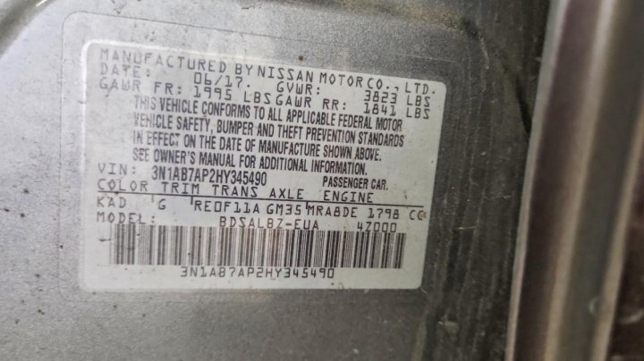 Nissan Sentra  2017