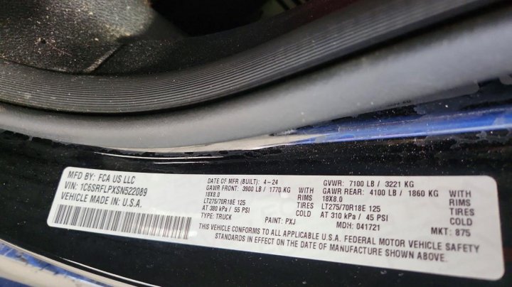 RAM 1500  2025