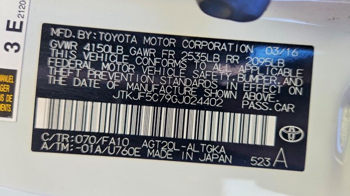 SCION TC  2016