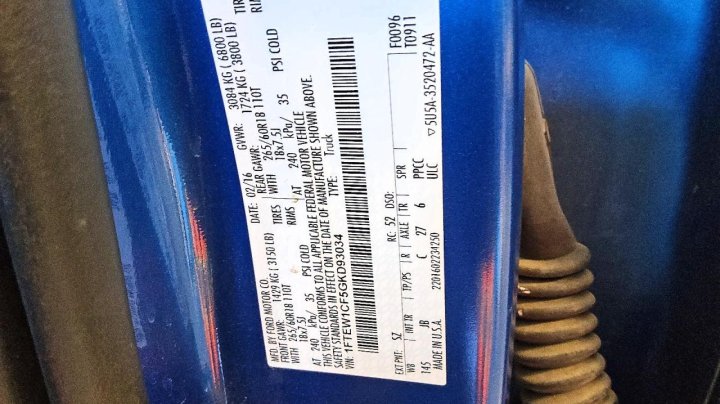 Ford F150  2016