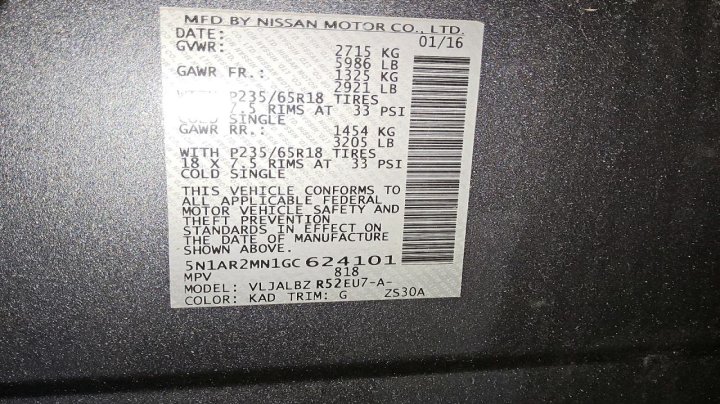 Nissan Pathfinder  2016