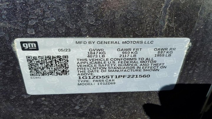Chevrolet Malibu  2023