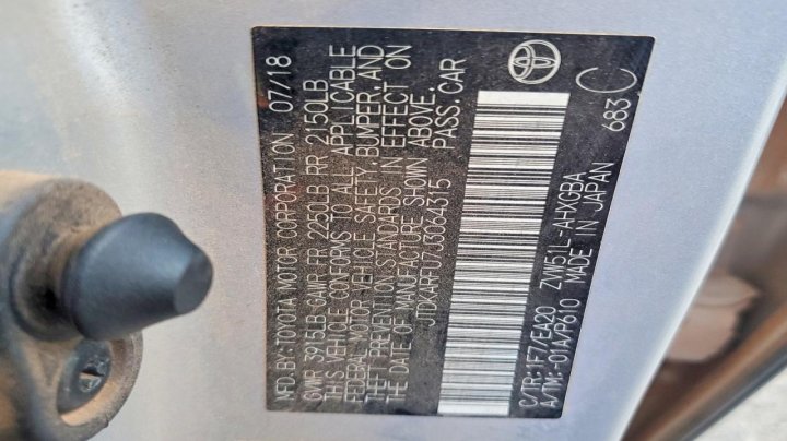 Toyota Prius  2018