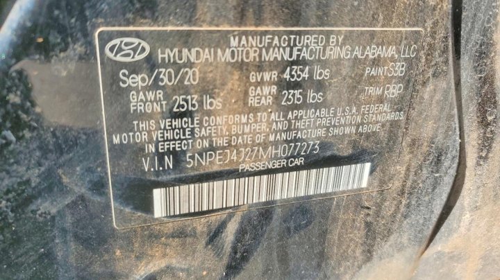 Hyundai SONATA  2021