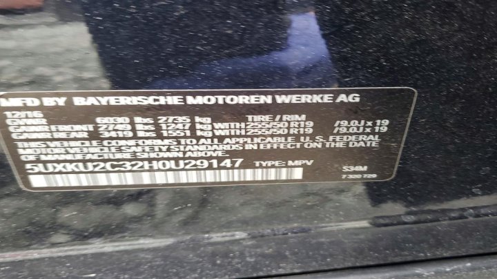 BMW X6  2017