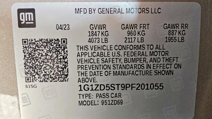 Chevrolet Malibu  2023
