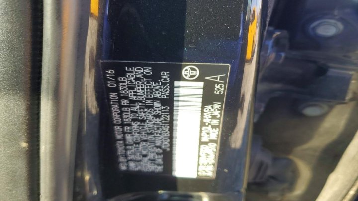 Toyota Prius  2016