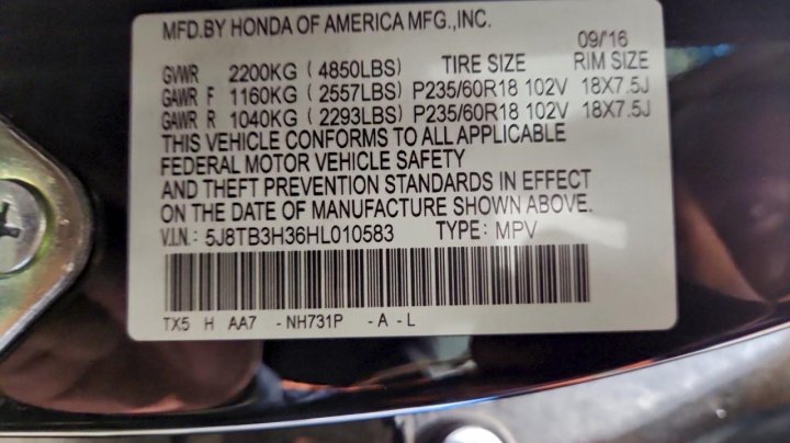 Acura RDX  2017
