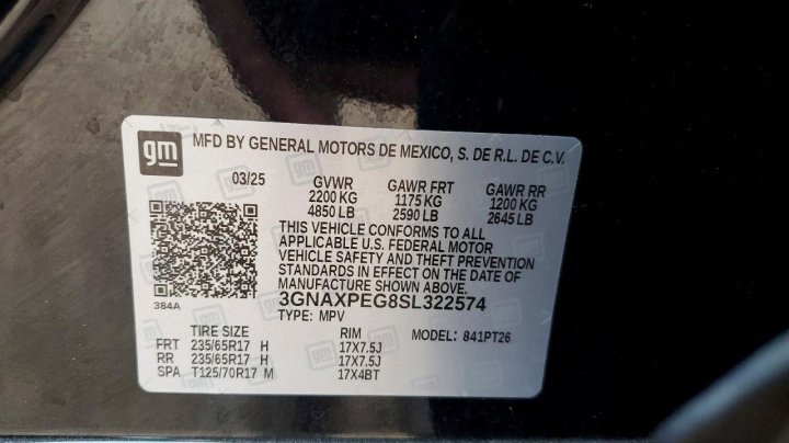 Chevrolet Equinox  2025