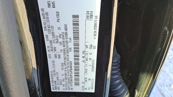 Ford F150  2018