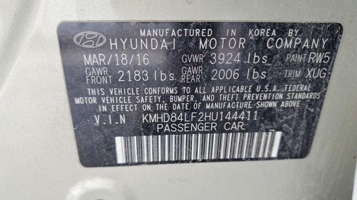 Hyundai Elantra  2017