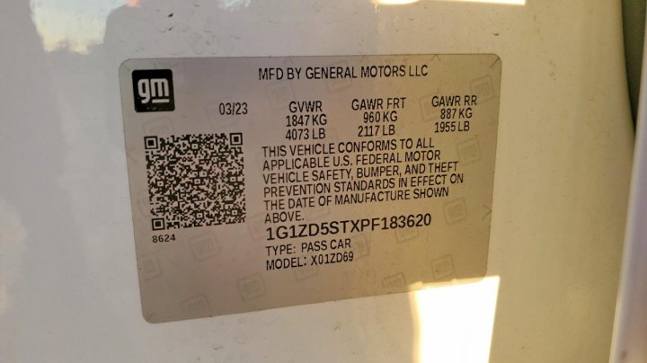 Chevrolet Malibu  2023