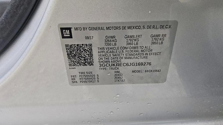 Chevrolet Silverado  2018