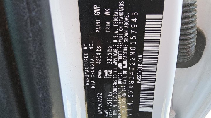 KIA K5  2022