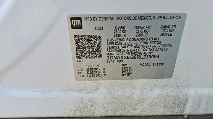 Chevrolet Equinox  2024