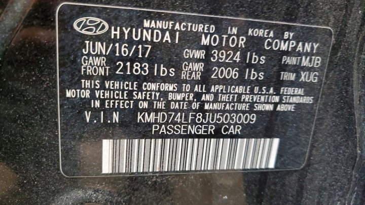 Hyundai Elantra  2018