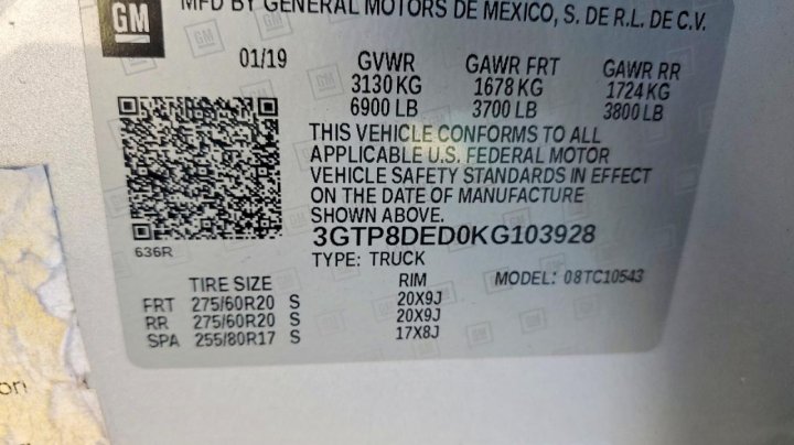 GMC Sierra  2019