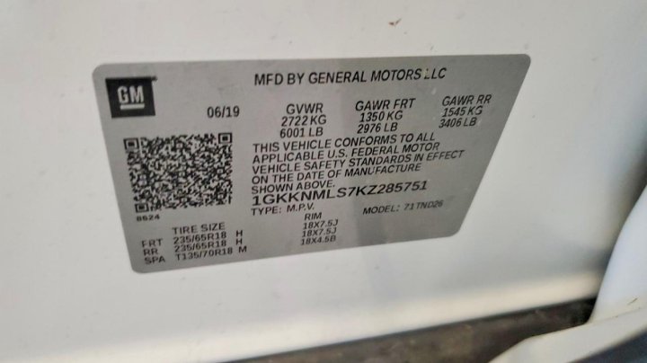 GMC Acadia  2019