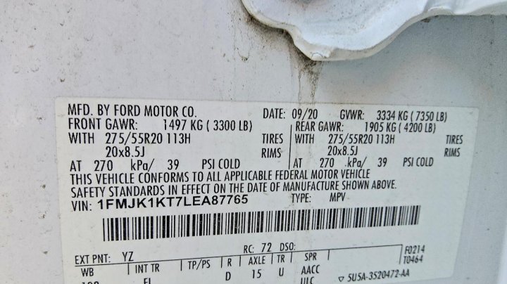 Ford EXPEDITION  2020