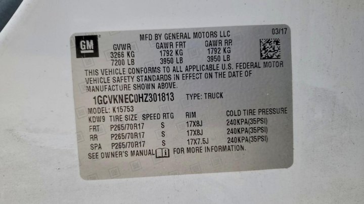 Chevrolet Silverado  2017