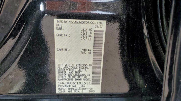 Nissan Altima  2018