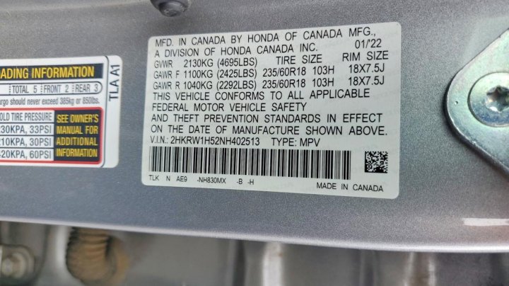 Honda CR-V  2022