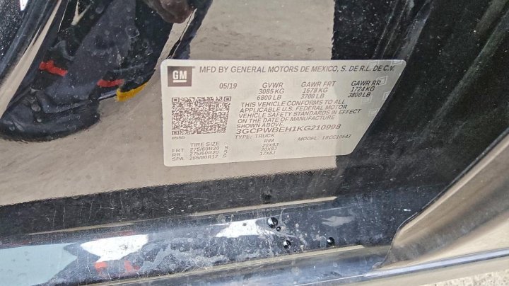 Chevrolet Silverado  2019
