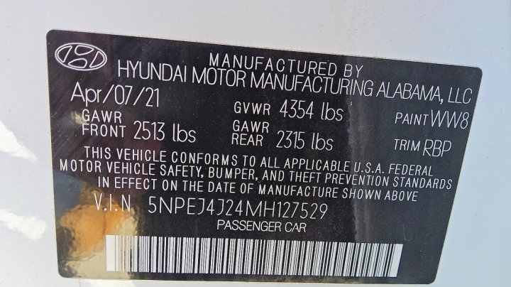 Hyundai SONATA  2021