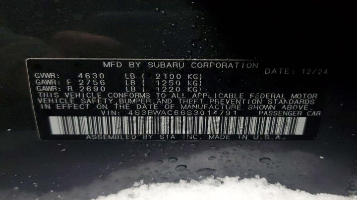 Subaru Legacy  2025