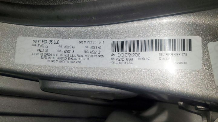CHRYSLER 200  2016