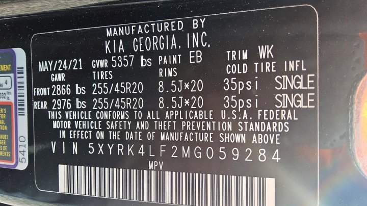 KIA Sorento  2021