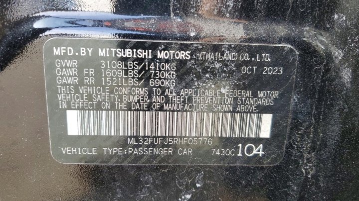 Mitsubishi Mirage  2024