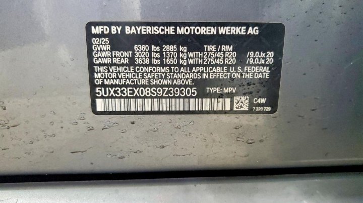BMW X6  2025