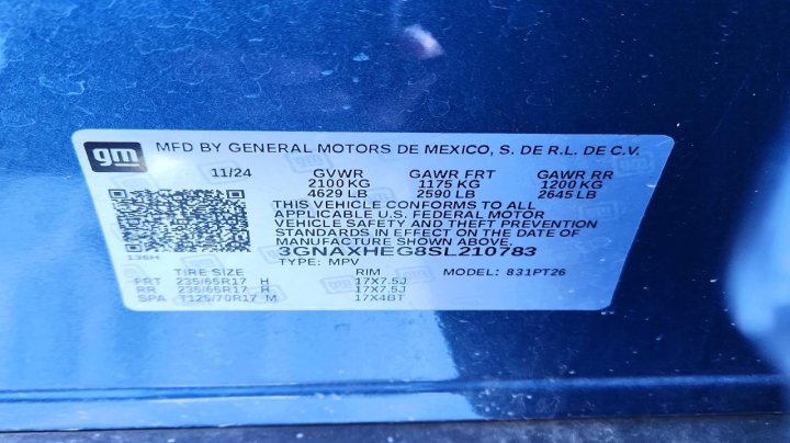 Chevrolet Equinox  2025