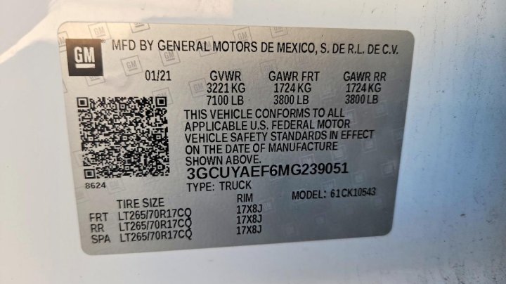 Chevrolet Silverado  2021