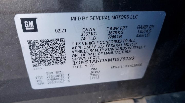 GMC YUKON  2021