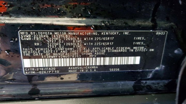 Toyota RAV4  2022