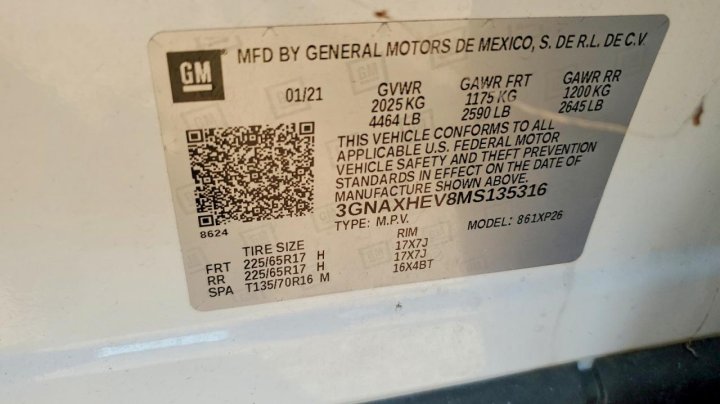 Chevrolet Equinox  2021